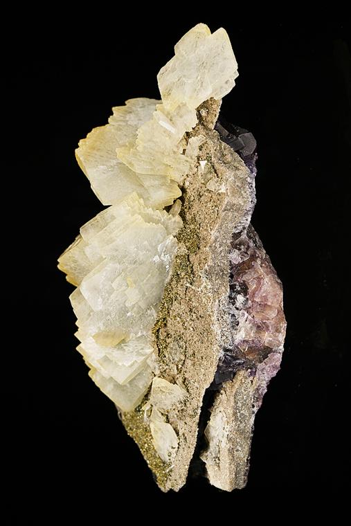 BARITE with FLUORITE